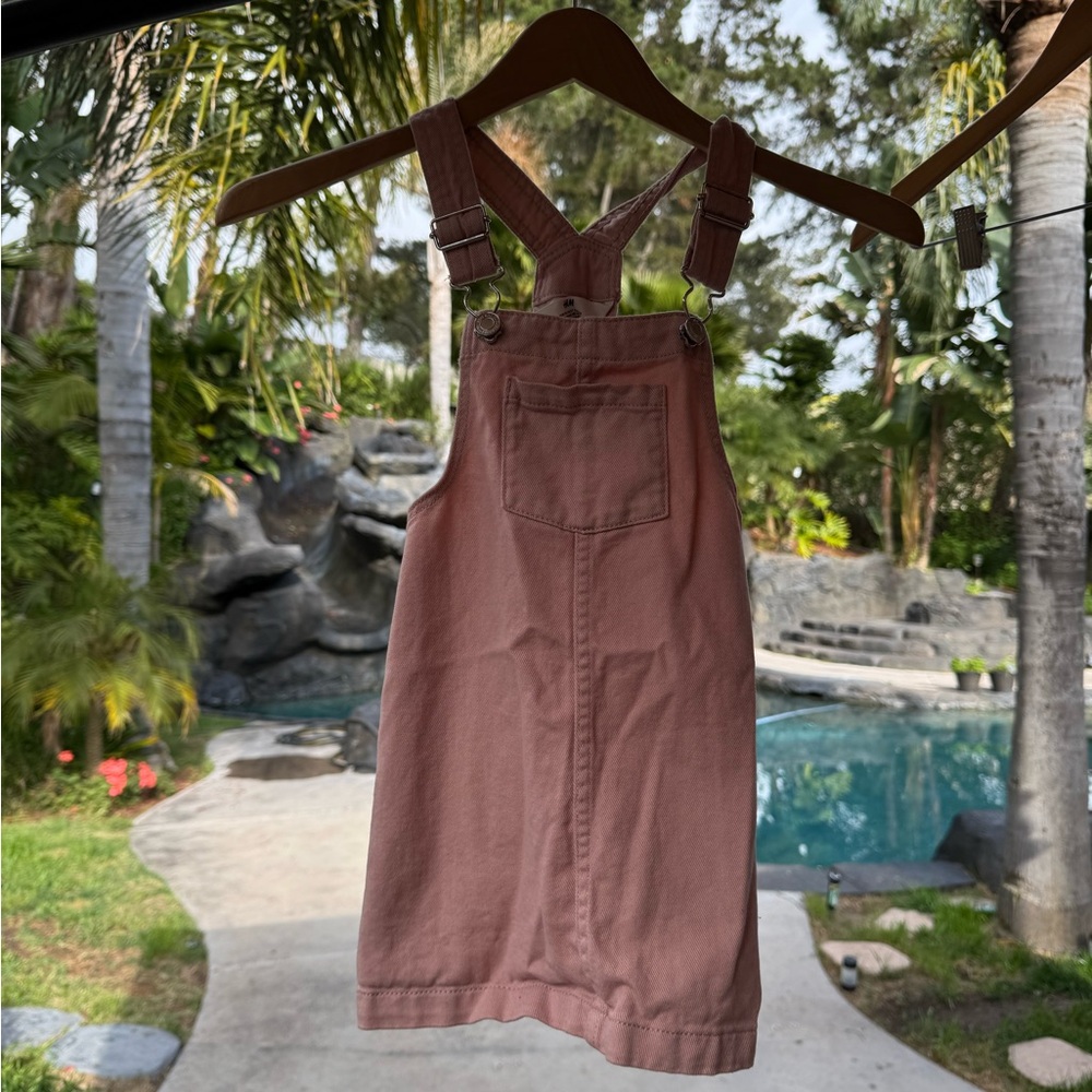 Pink H&M overall dress